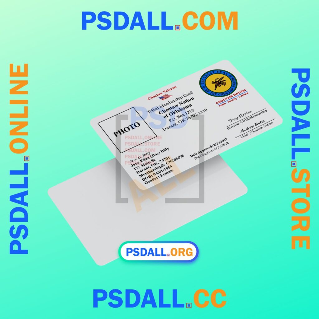 Oklahoma Driver License PSD Template V1